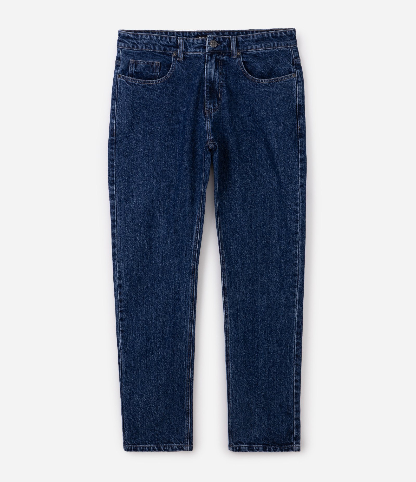 Calça Slim em Jeans Azul 5
