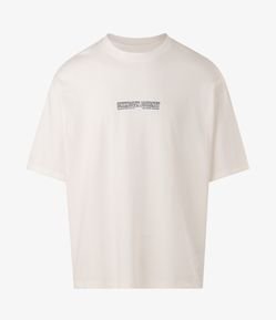 Camiseta Oversized em Algodão Unknown Journey