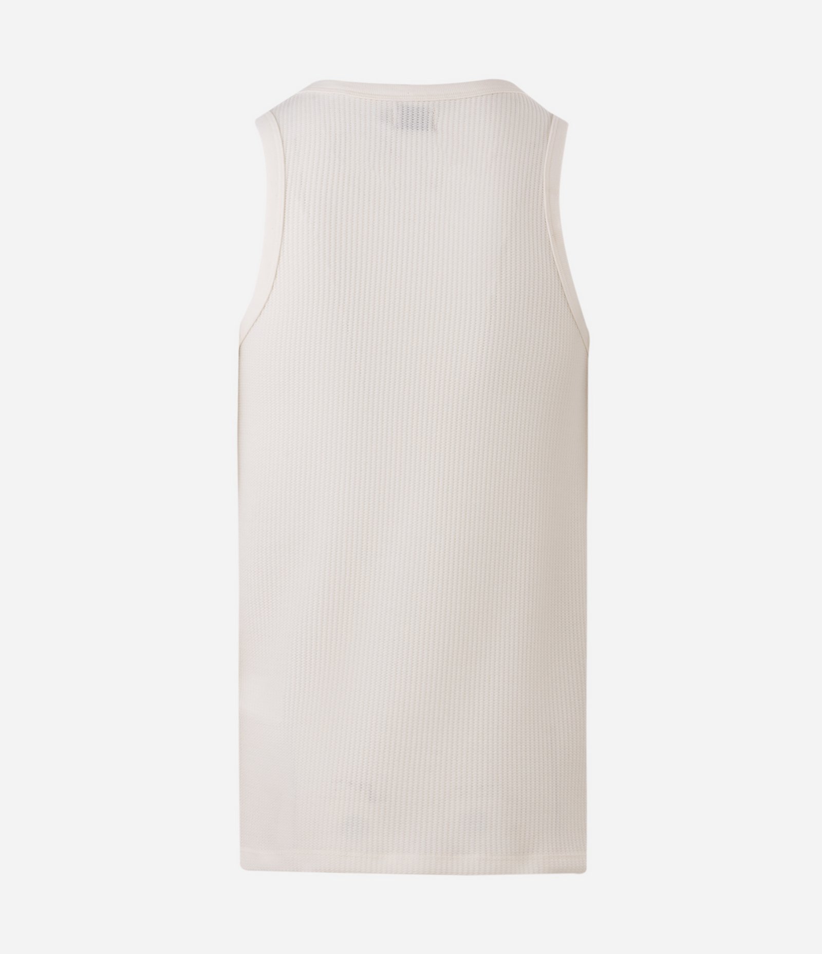 Regata Regular em Flamê com Textura Off White 2