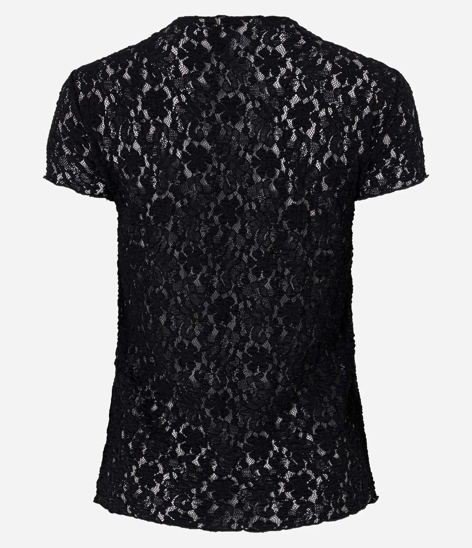 Blusa em Renda com Alamares Decorativos Preto 2