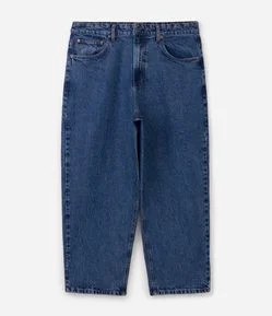 Calça Balloon em Jeans