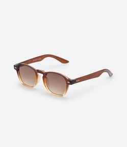Óculos de Sol Quadrado com Lentes Degradê