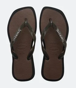 Chinelo Havaianas Top Square Fusion com Bico Quadrado