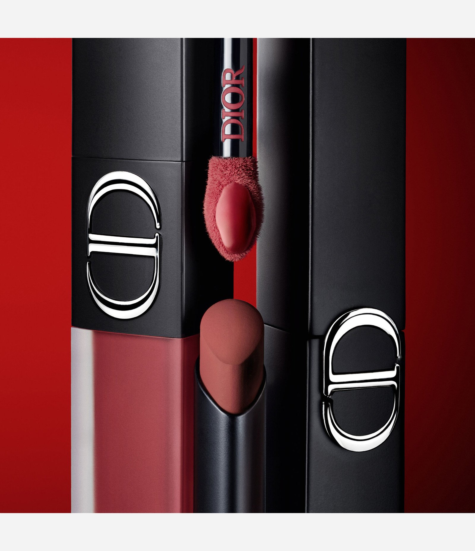 Batom Liquido Blur Rouge Dior 217 Coral 9