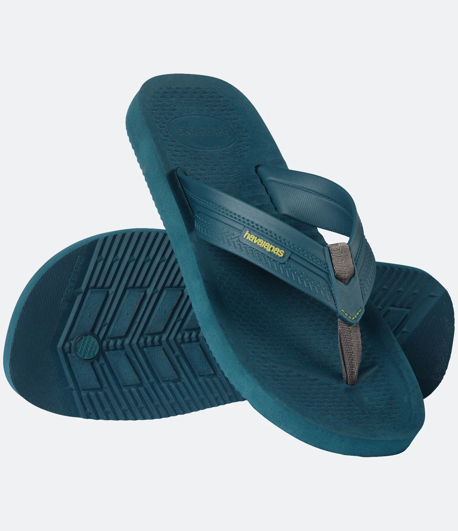 Chinelo Havaianas Track Explore em PVC Texturizado Azul 1