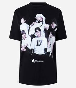 Camiseta RIIZE The 2nd Mini Album com Estampa Fotográfica