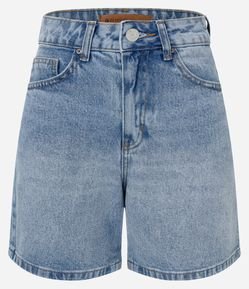 Short Jeans Premium com Modelagem Midi