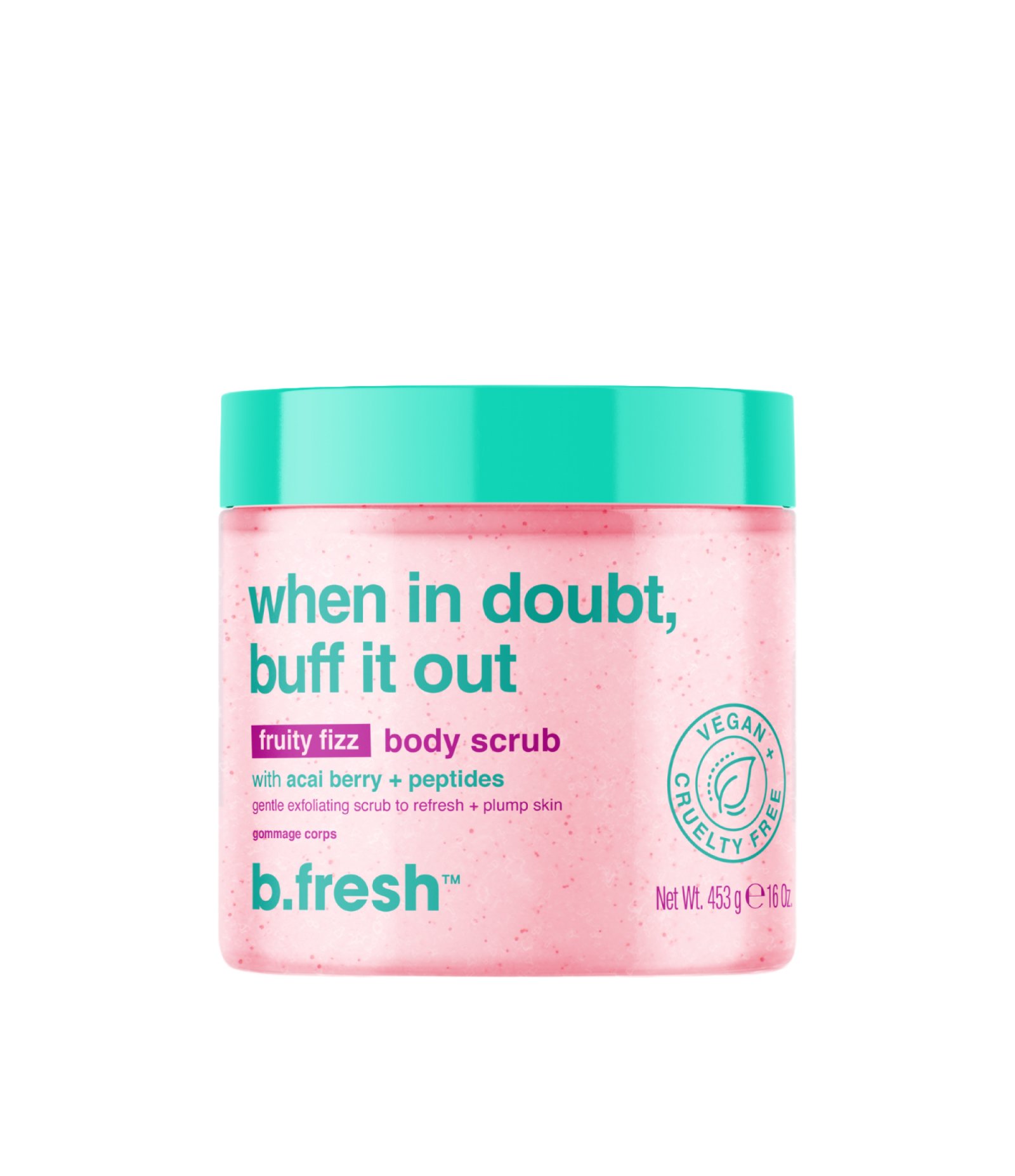 Esfoliante Corporal Body Scrub When in Doubt, Buff it Out B.Fresh 400g 1