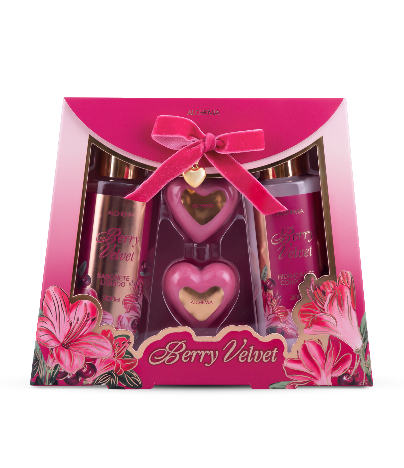 Kit Corporal Berry Veltet Alchemia KIT 1