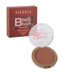 Blush Compacto Beauty Cinnamon Vizzela