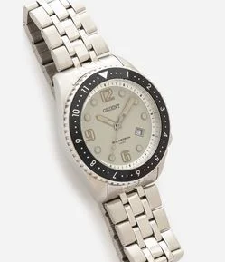 Relógio SolarTech Orient Exclusivo em Aço MBSS1543 T2SX