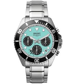 Relógio SolarTech Orient Exclusivo em Aço MBSSC312 A1SX
