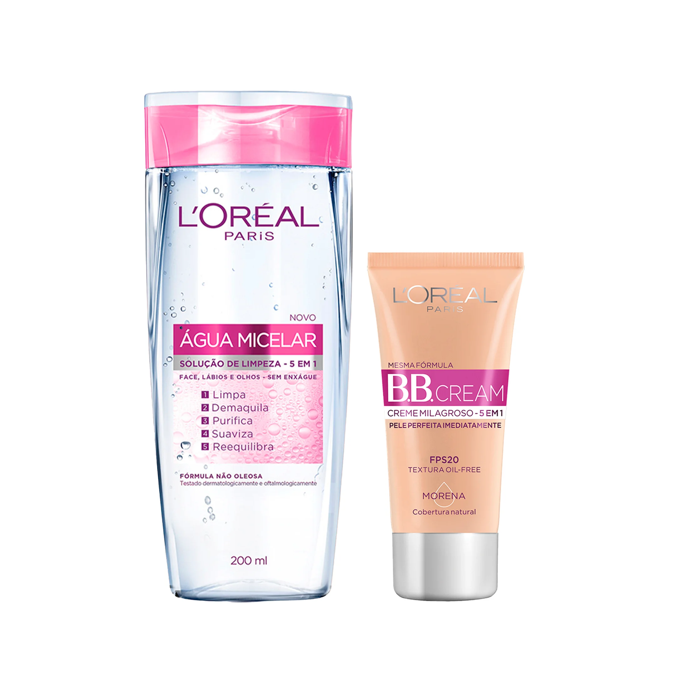 Promo kit: Dupla Micelar 200ml + BB Cream KIT 1