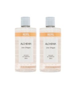 Kit Alchemia: Refil Difusor Lírio D'água Alchemia 250ml + Refil Difusor Lírio D'água Alchemia 250ml