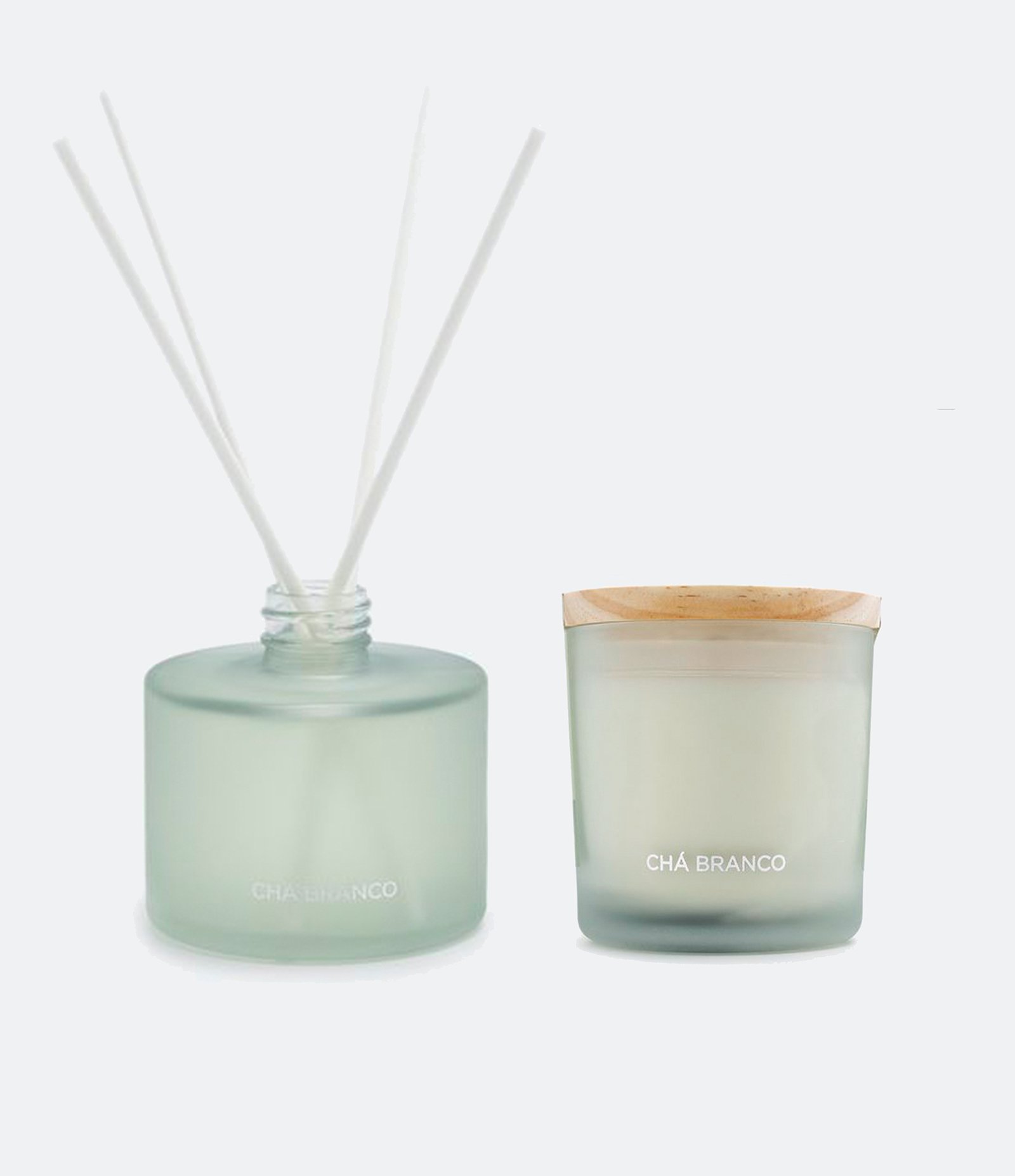 Kit Alchemia: Difusor De Ambiente Chá Branco Alchemia 240ml + Vela Aromática Chá Branco Alchemia 170g KIT 1