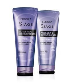 Kit Siàge Acelera Crescimento Shampoo 250ml + Condicionador 200ml