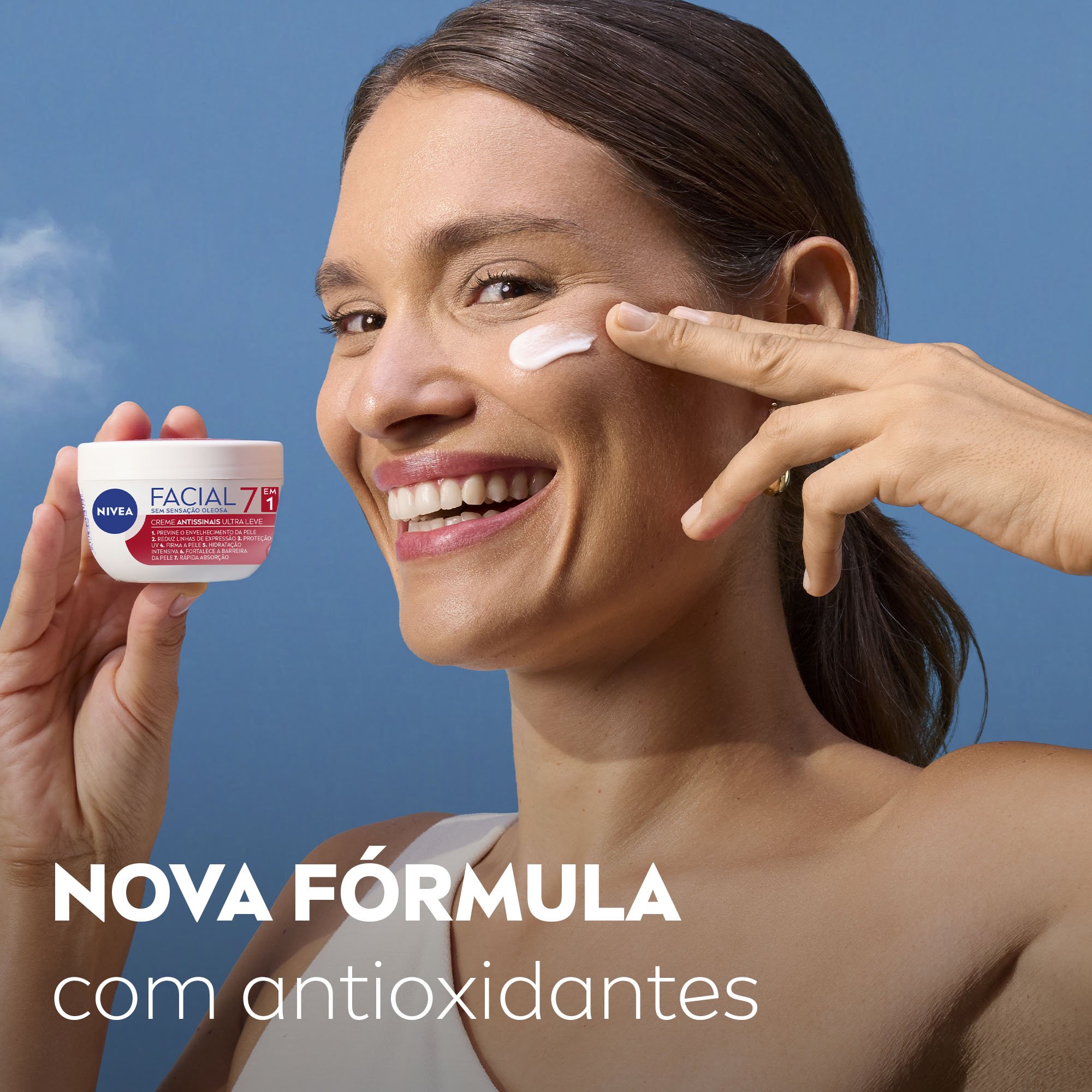 Kit Nivea Creme Facial Antissinais 100g + Creme Facial Noturno 100g 5