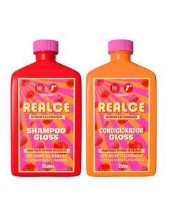 Shampoo Gloss Realce 250ml Lola from Rio  + Condicionador Gloss Realce 250g Lola from Rio