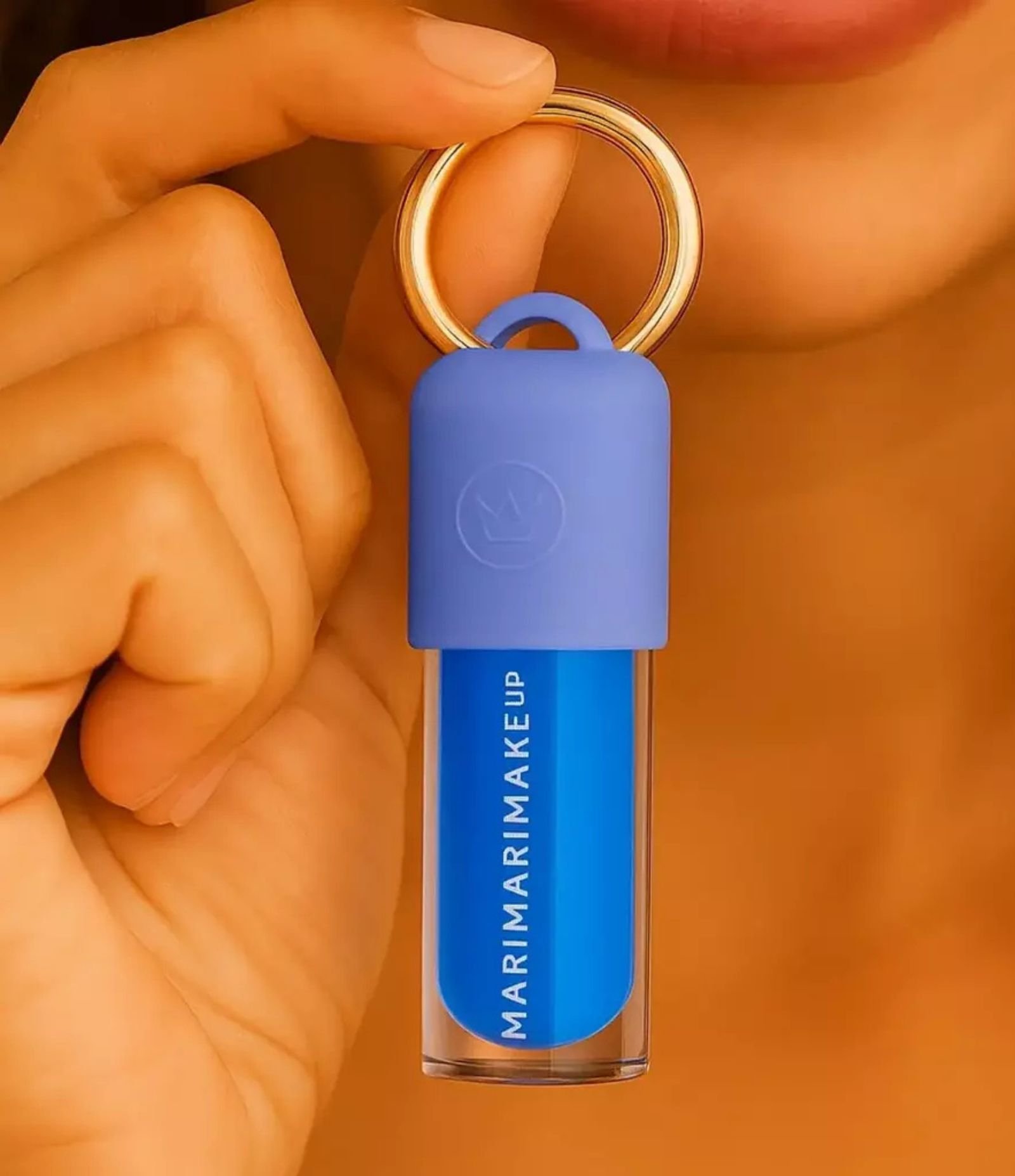 Kit Lip Juice Blueberry Mari Maria 5ml + Case Blueberry KIT 5